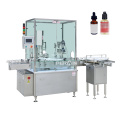 factory direct sale Customized 30ml 60ml cbd facial oil glass dropper bottle filling capping and labeling machine